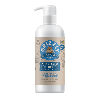 Grizzly Dog Pollock Oil, 16 oz