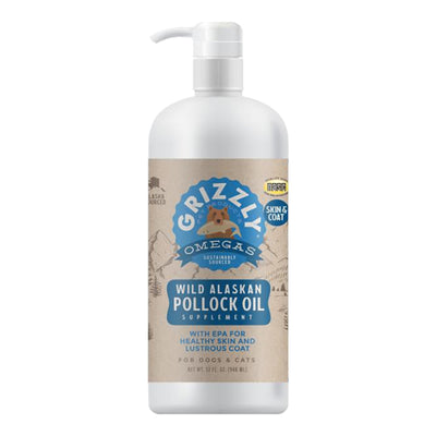 Grizzly Dog Pollock Oil 32 oz