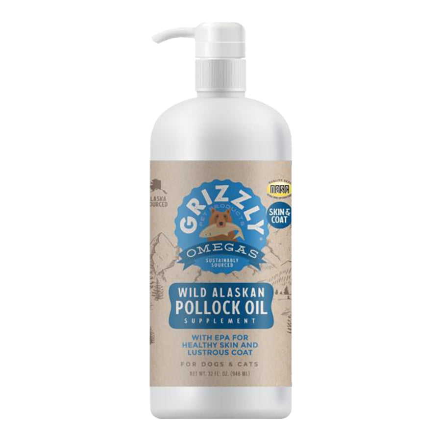 Grizzly Dog Pollock Oil 32 oz