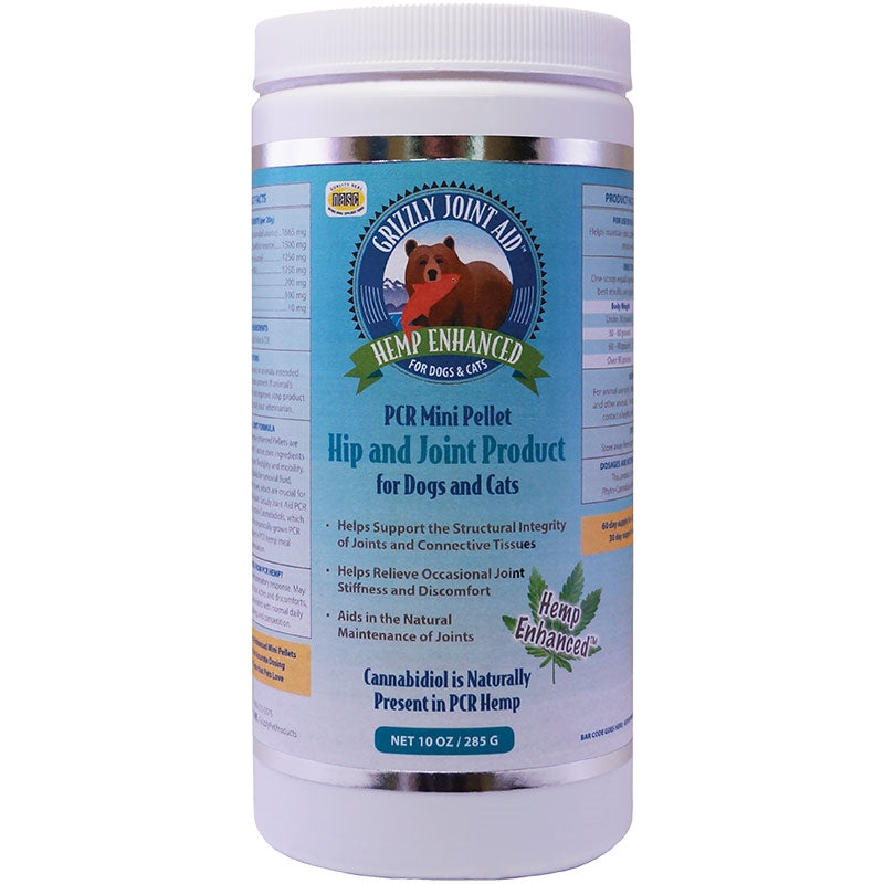 Grizzly Dog Cat Pcr Joint Aid Pellet 10 oz