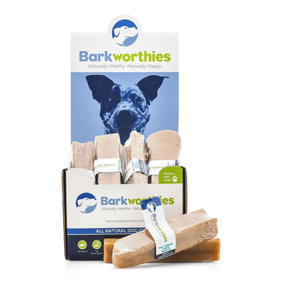 Barkworthies Big Cheese Dog Chew Medium, 25 ct