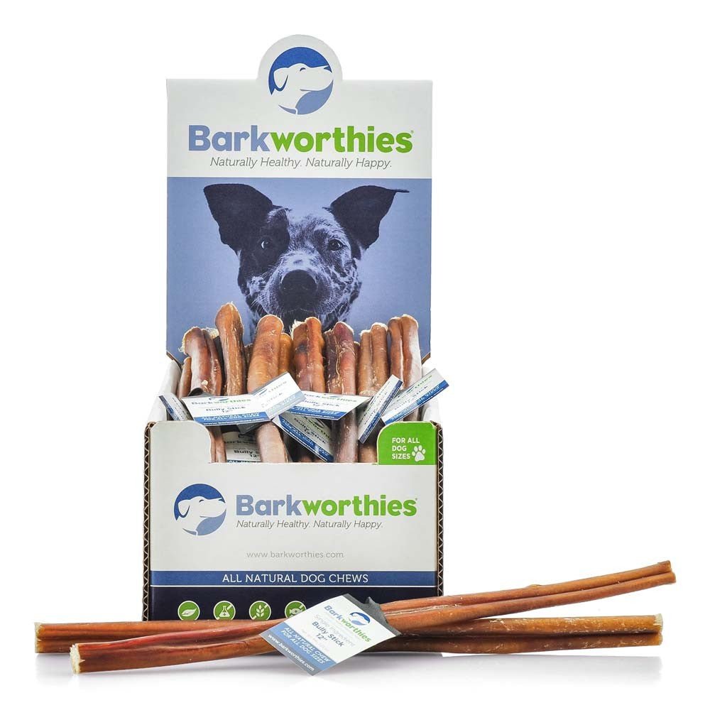 Barkworthies Naturally Scented Bully Stick 35ea/12 in, 35 ct - Pets Perfect