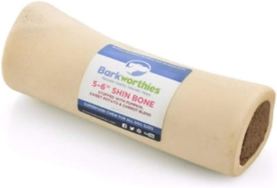Barkworthies Stuffed Shin Bone Pumpkin, Sweet Potato, Carrot, 56 in, 10 ct