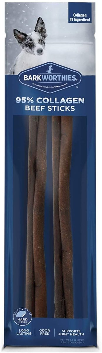 Barkworthies Collagen Stick Wrapped w/ Chicken Dog Treat 25ea/12 in. - Pets Perfect