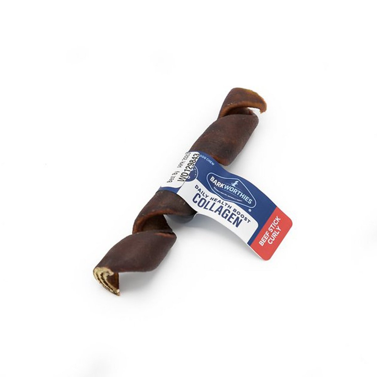 Barkworthies – Long - Lasting Collagen Braided Stick 5" Dog Chew | Case of 25 - Pets Perfect