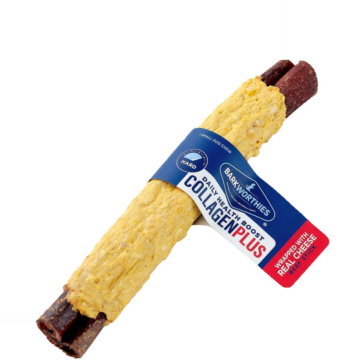 Barkworthies Collagen Stick Wrapped w/ Cheese Dog Treat 10ea/6 in - Pets Perfect