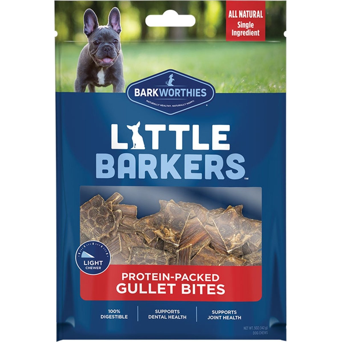 Barkworthies Little Barkers ProteinPacked Gullet Bites Dog Treat 1ea/5 oz - Pets Perfect