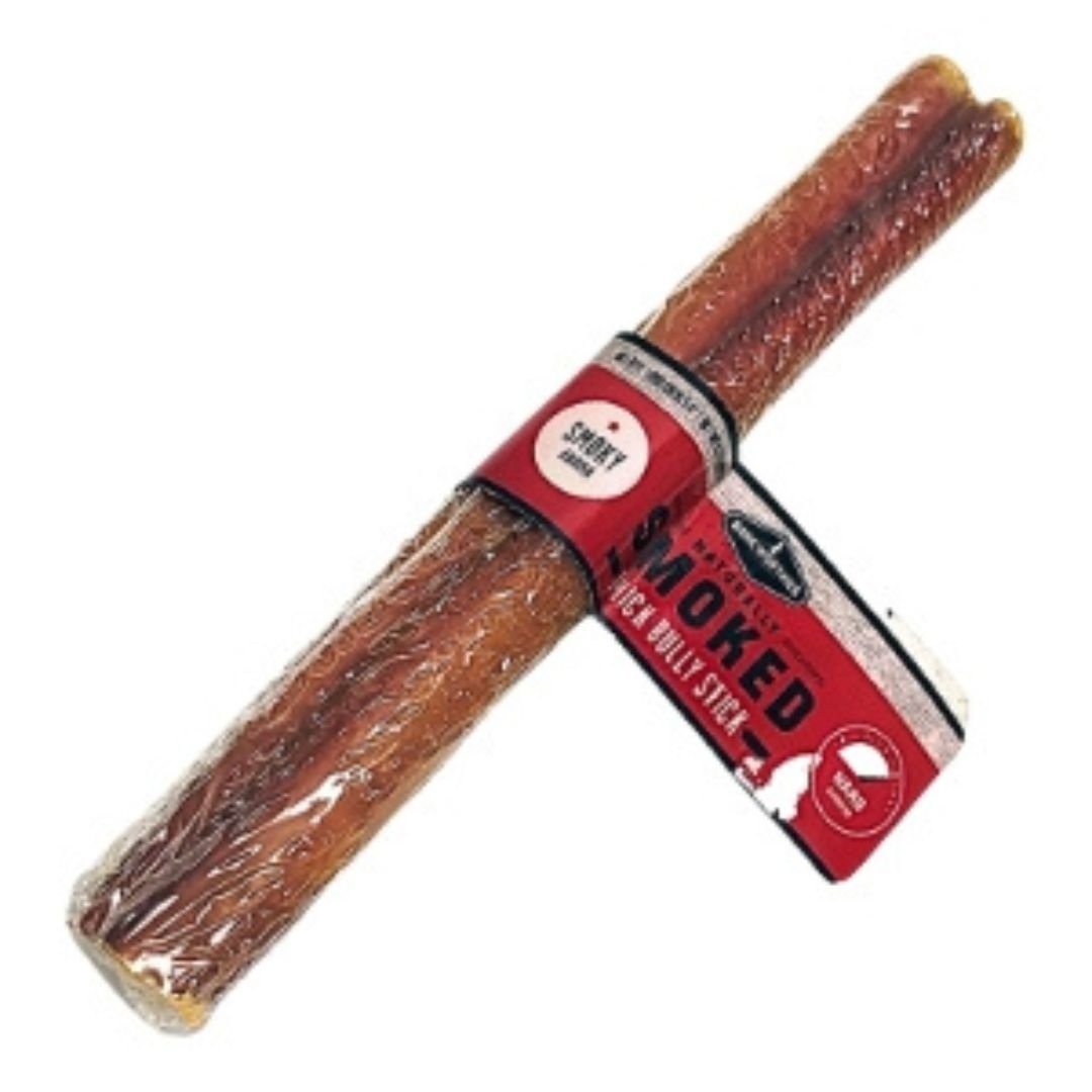 Barkworthies Smoked Bully Sticks Dog Treat 75ea/56 in. - Pets Perfect