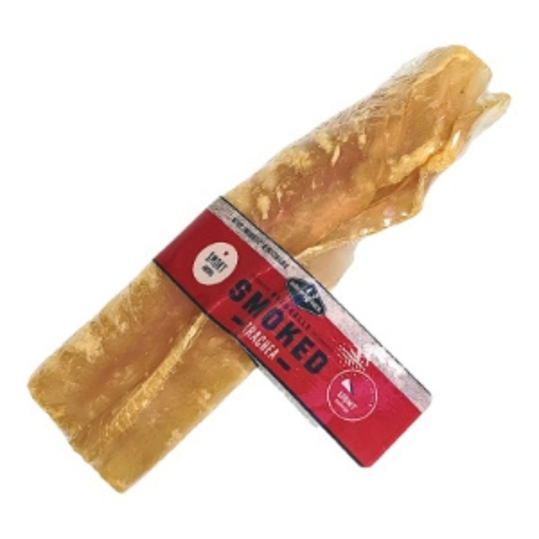 Barkworthies Smoked Trachea Dog Treat 12ea/6 in. - Pets Perfect