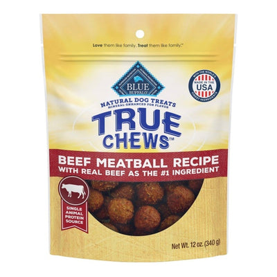 Blue Buffalo True Dog Chews 12 oz. Meatball Beef