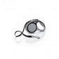 Flexi New Comfort Retractable Tape Dog Leash Grey 1ea/10 ft, XS, Up To 26 lb - Pets Perfect