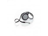 Flexi New Comfort Retractable Tape Dog Leash Grey 10 ft, X-Small, view 2