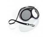 Flexi New Comfort Retractable Tape Dog Leash Grey 26 ft, Large, view 2