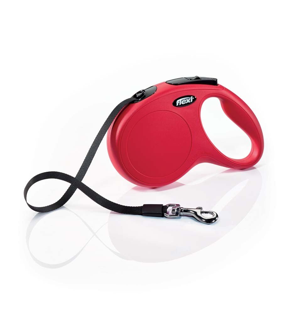 Flexi Flexi Classic Nylon Cord Dog Leash Red 1ea/16 ft, MD, Up To 55 lb - Pets Perfect