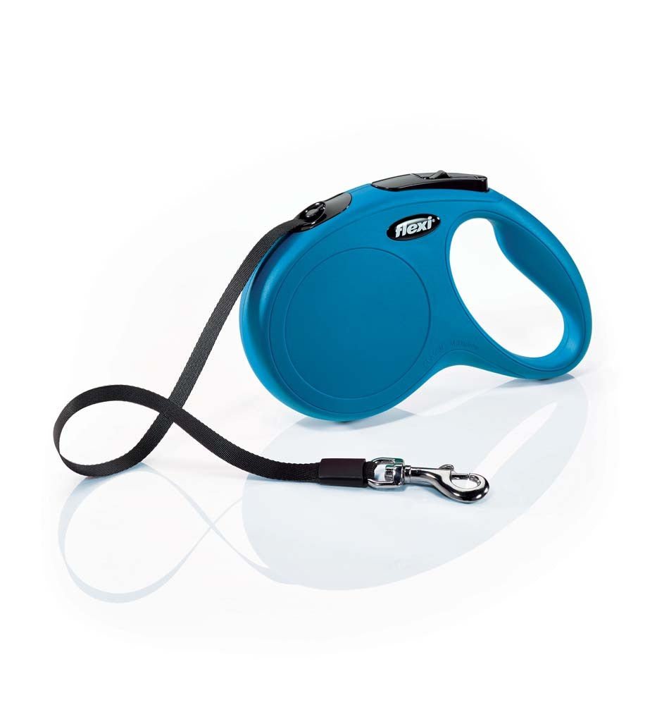 Flexi Flexi Classic Nylon Cord Dog Leash Blue 1ea/16 ft, MD, Up To 55 lb - Pets Perfect