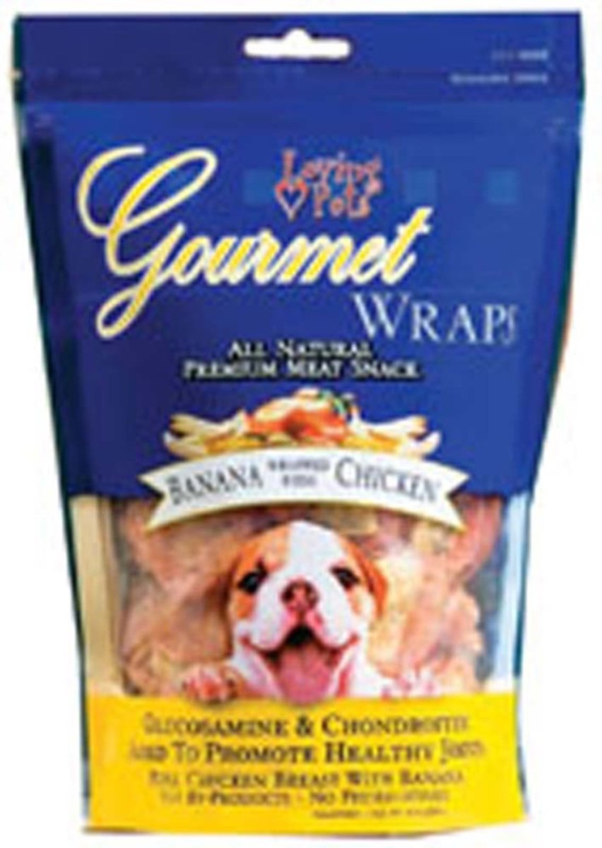 Loving Pets Gourmet Wraps Dog Treat Banana Chicken, 1ea/6 oz - Pets Perfect