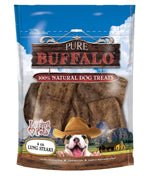 Loving Pets Pure Buffalo Lung Steaks Dog Treat 4 oz, view 2