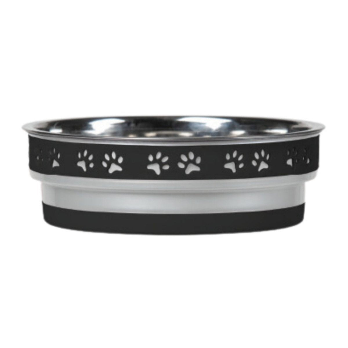 Loving Pets Corsa Pet Bowl Stealth Black, 1ea/SM - Pets Perfect