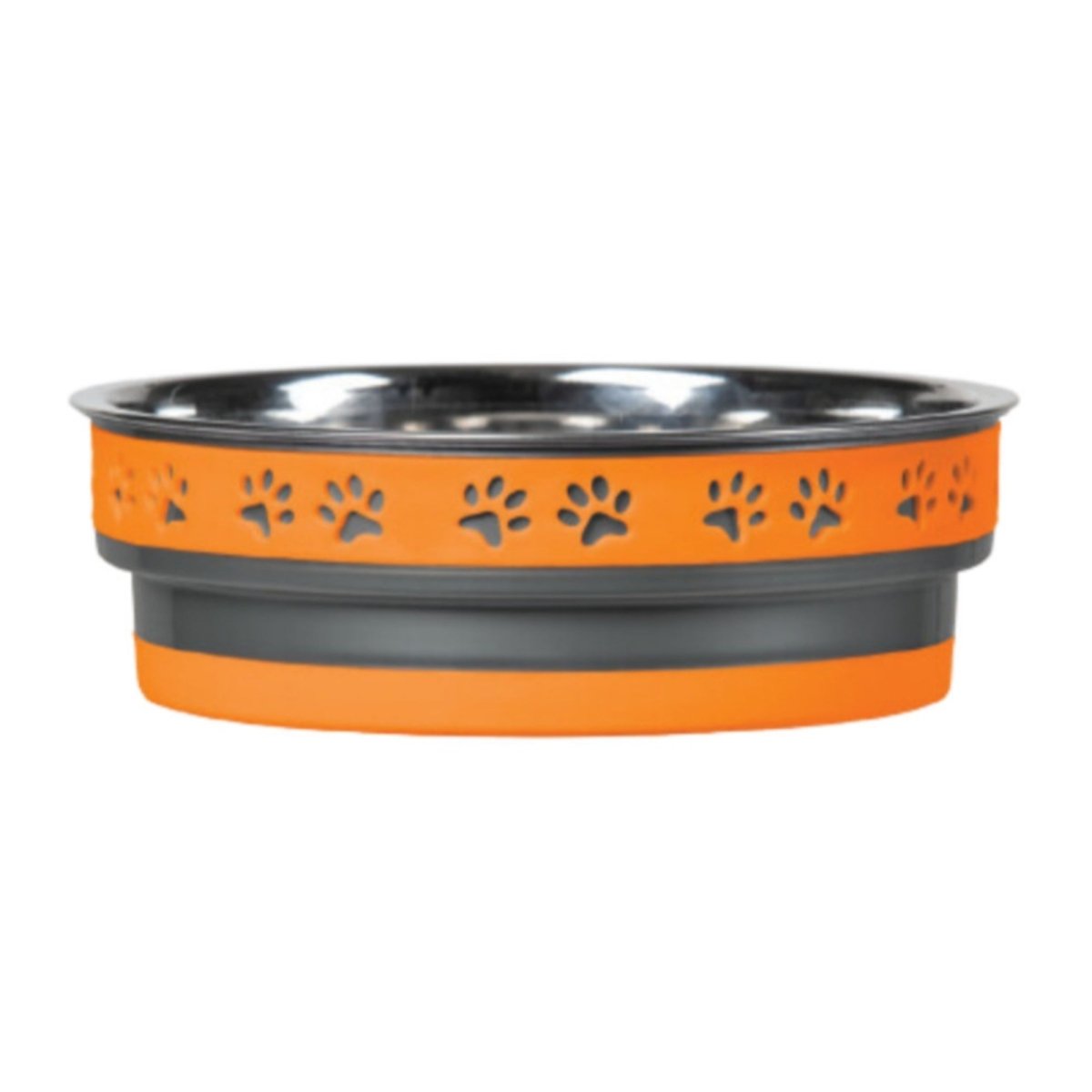 Loving Pets Corsa Pet Bowl Inferno Orange, 1ea/LG - Pets Perfect