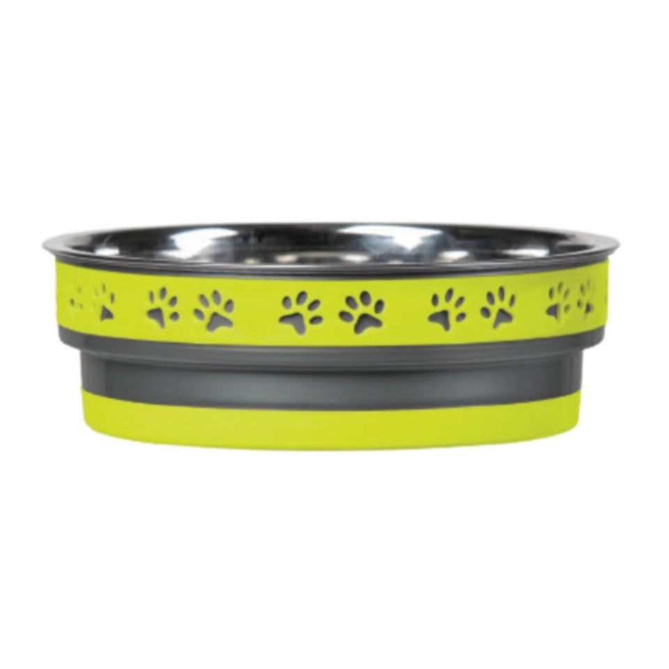 Loving Pets Corsa Pet Bowl Lightning Yellow, Small