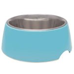 Loving Pets Retro Bowl Electric Blue, 1ea/SM - Pets Perfect