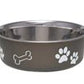 Loving Pets Classic Dog Bowl Espresso 1ea/XL - Pets Perfect