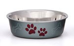 Loving Pets Metallic Dog Bowl Blueberry X-Large, view 2