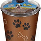 Loving Pets Treat Canister Copper, 1ea - Pets Perfect
