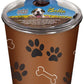 Loving Pets Treat Canister Copper, 1ea - Pets Perfect