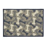 Loving Pets Bella Fashion Mats Bones, Denim, 1ea/One Size - Pets Perfect
