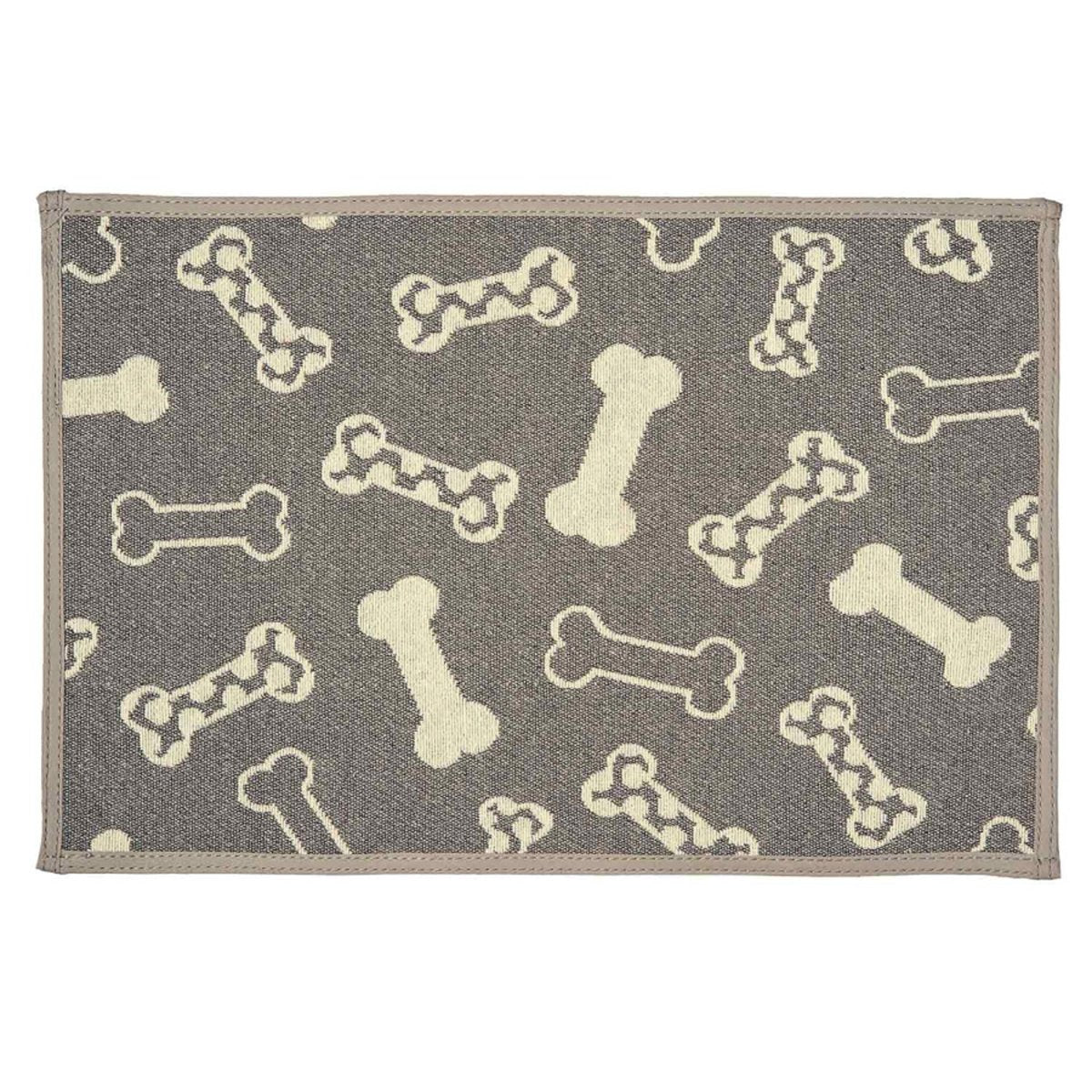 Loving Pets Bella Fashion Mats Bones, Polka Dots, 1ea/One Size - Pets Perfect