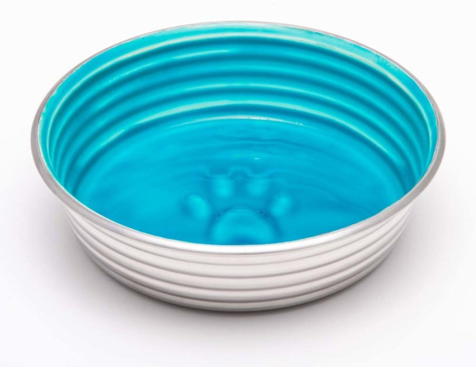 Loving Pets Le Bol Dog Bowl Seine Blue, Large