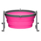 Loving Pets Travel Dog Bowl Pink, 1ea/SM