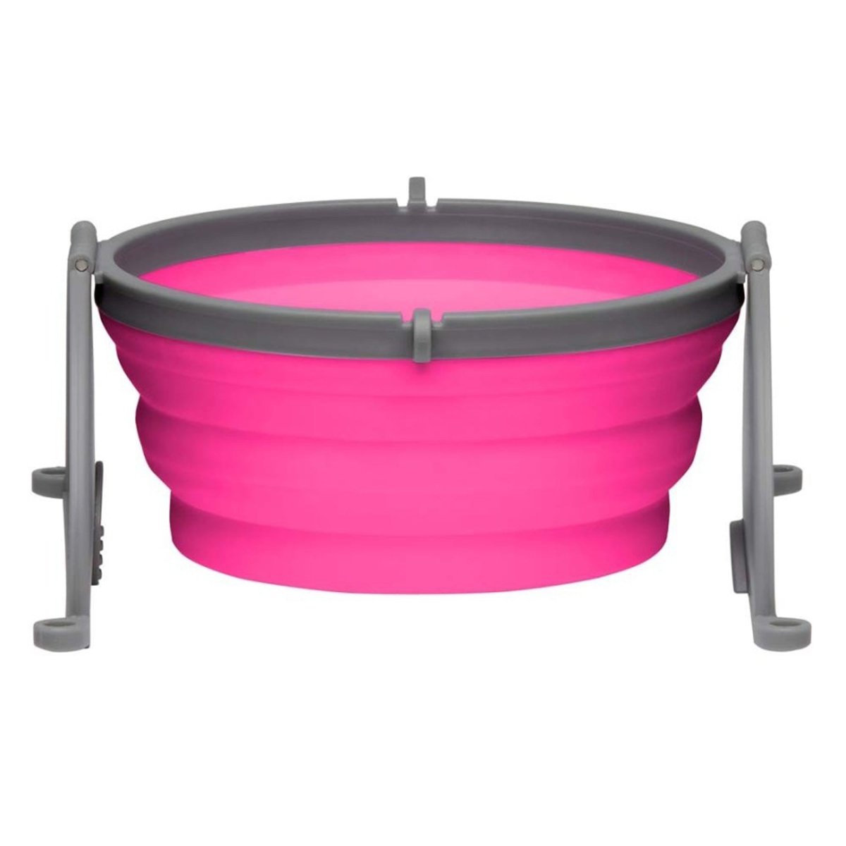 Loving Pets Bella Roma Travel Dog Bowl Pink Medium - Pets Perfect