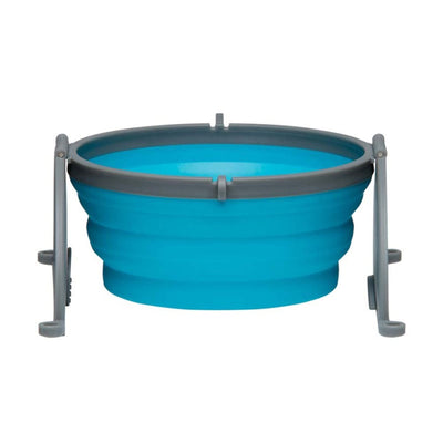 Loving Pets Travel Dog Bowl Blue, Small