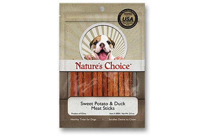 Loving Pets Meat Sticks Dog Treats Duck Sweet Potato, 2 oz