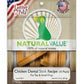 Loving Pets Natural Value Chicken Dental Sticks Dog Treats 3oz 10 - Pack - Pets Perfect