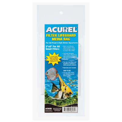 Acurel Filter Lifeguard Media Bag White 3 in x 8 in Default Title