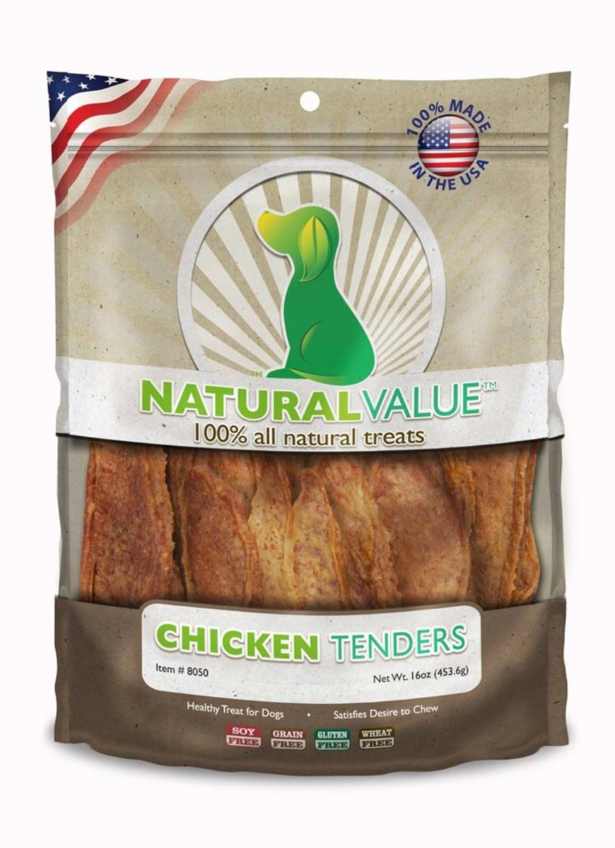 Loving Pets Natural Value Tender Dog Treats Chicken, 1ea/14 oz - Pets Perfect