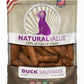 Loving Pets Natural Value Sausages Dog Treats Duck, 1ea/13 oz - Pets Perfect