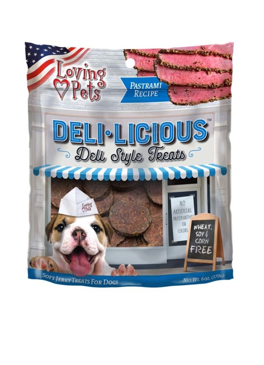 Loving Pets Deli - Licious Dog Treats Pastrami 1ea/6 oz - Pets Perfect