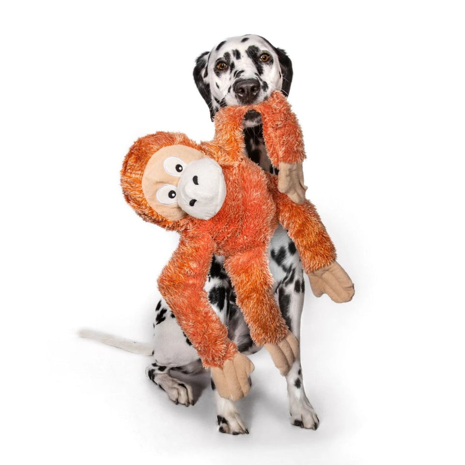 FabDog Fluffy Orangutan Plush Dog Toy - Large, view 2