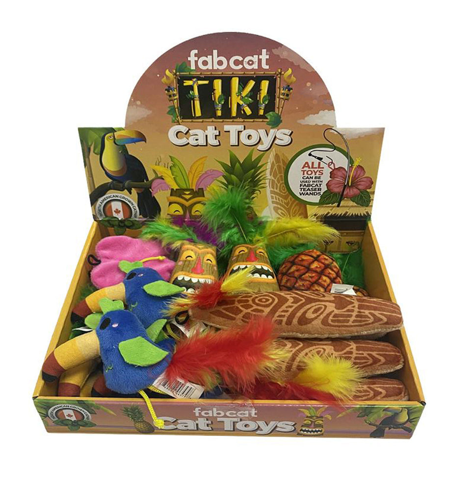 Fabcat Tiki 25 ct Display