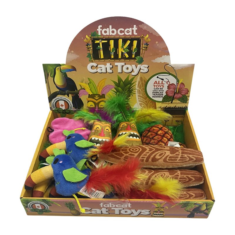 Fabcat Tiki 25Pc Display - Pets Perfect