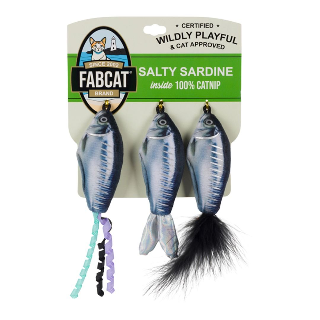 Fabcat Foodie Salty Sardines - Pets Perfect