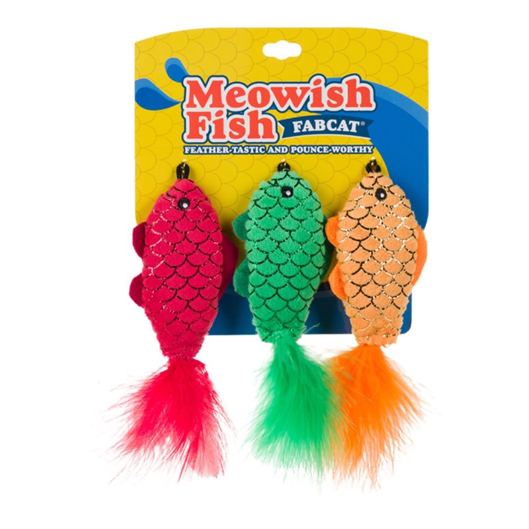 Fabcat Foodie Meowish Fish - Pets Perfect