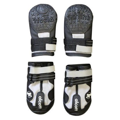 Alcott Adventure Boots Black/Gray Small - Pets Perfect