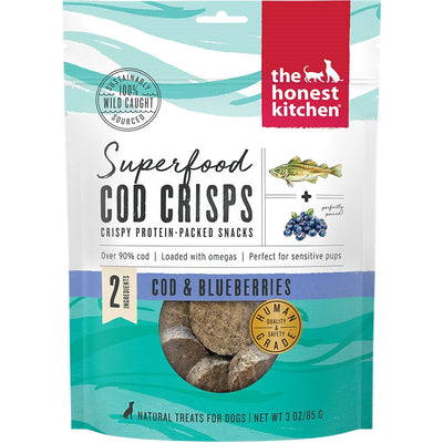 Honest Kitchen Dog Superfood Grain-Free Cod Blueberry 3 oz