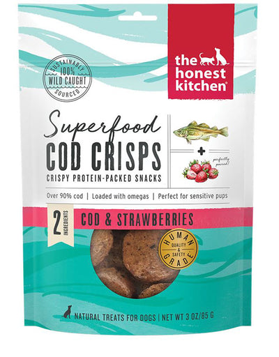 Honest Kitchen Dog Superfood Grain-Free Cod Strawberry 3 oz