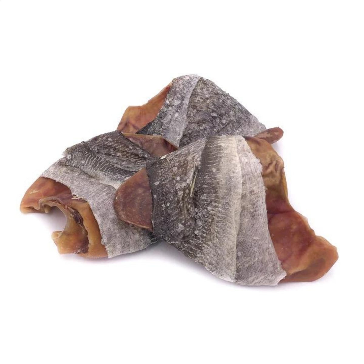 Icelandic+ Pig Ear Wrapped with Cod Skin – High Protein Dog Chew | Case of 30 - Pets Perfect